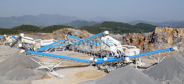 Aggregates Production Line for Lafarge