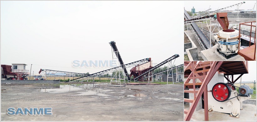 150TPH Granite Production Line