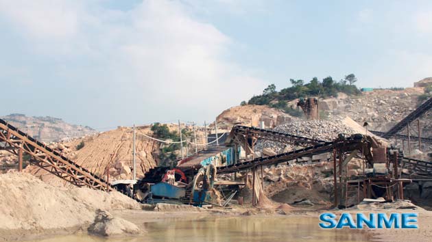 sand production line