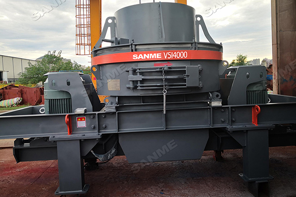 SANME Sand making machine was sent to Indonesia